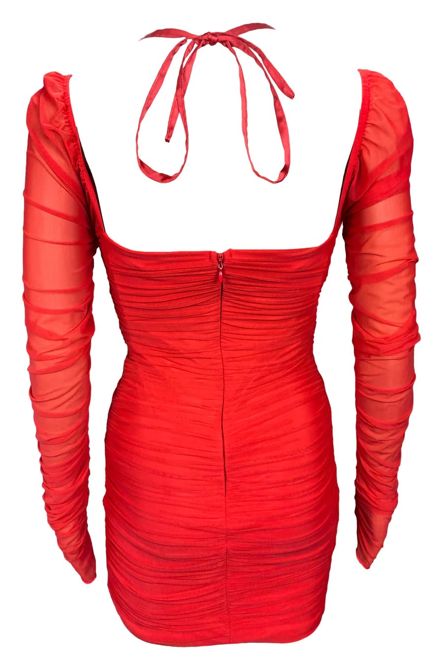Exklusives Minikleid Rot von Arcinora für Damen mit Stil