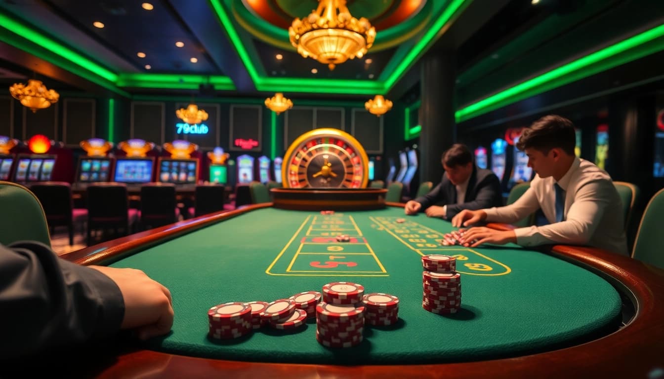 Exciting poker game at 789club, featuring thrilling table action and engaged players.