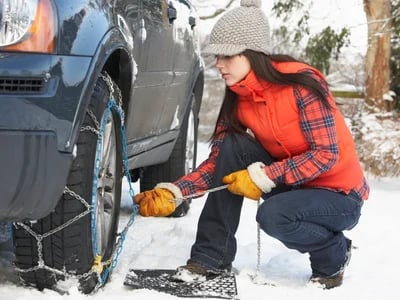 Laufflächen Schneeketten: Die besten Modelle für schwere Fahrzeuge wie LKW