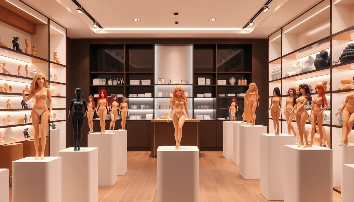 Hochwertige Silikonpuppen im silicone love doll store für jeden Geschmack