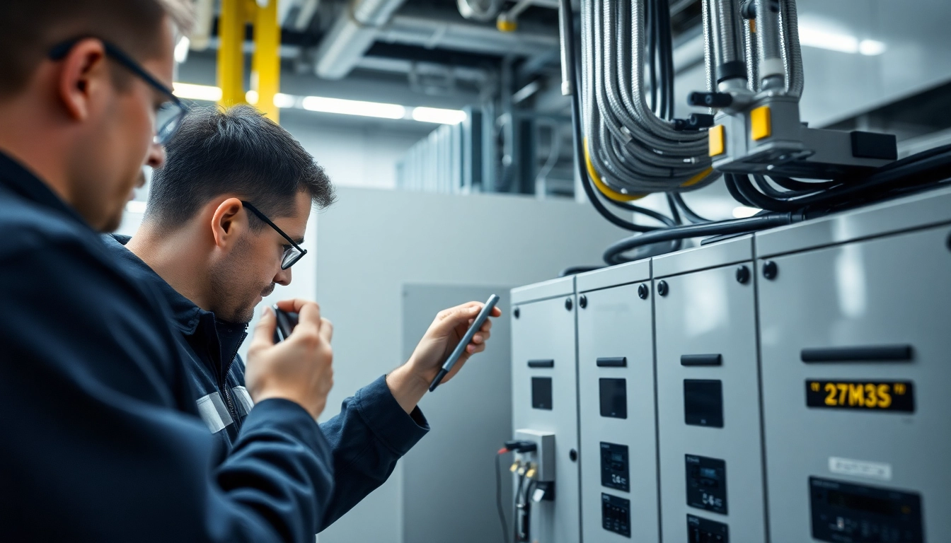 Inspecting ortsveränderlicher elektrischer Betriebsmittel to ensure safety and compliance during maintenance checks.