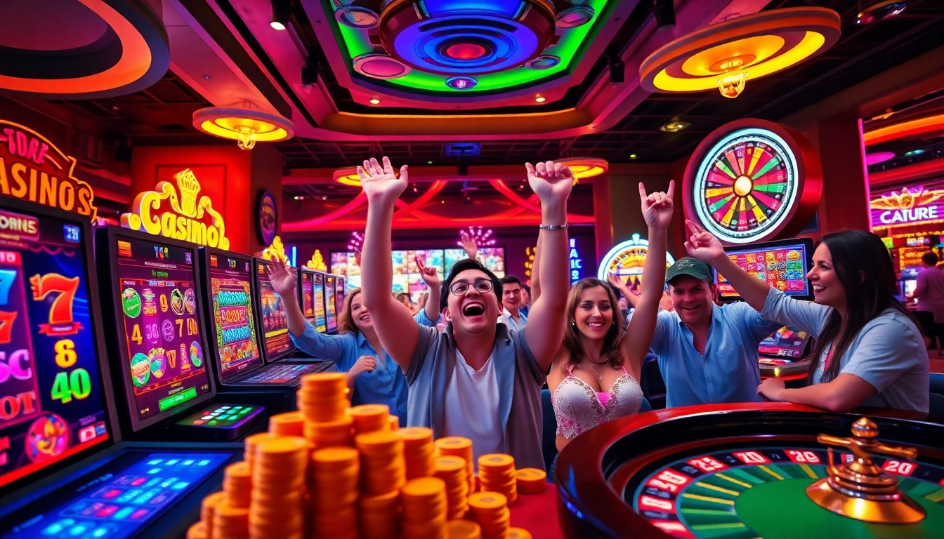 Experience thrilling free online casino games win real money no deposit as players revel in their exciting wins.