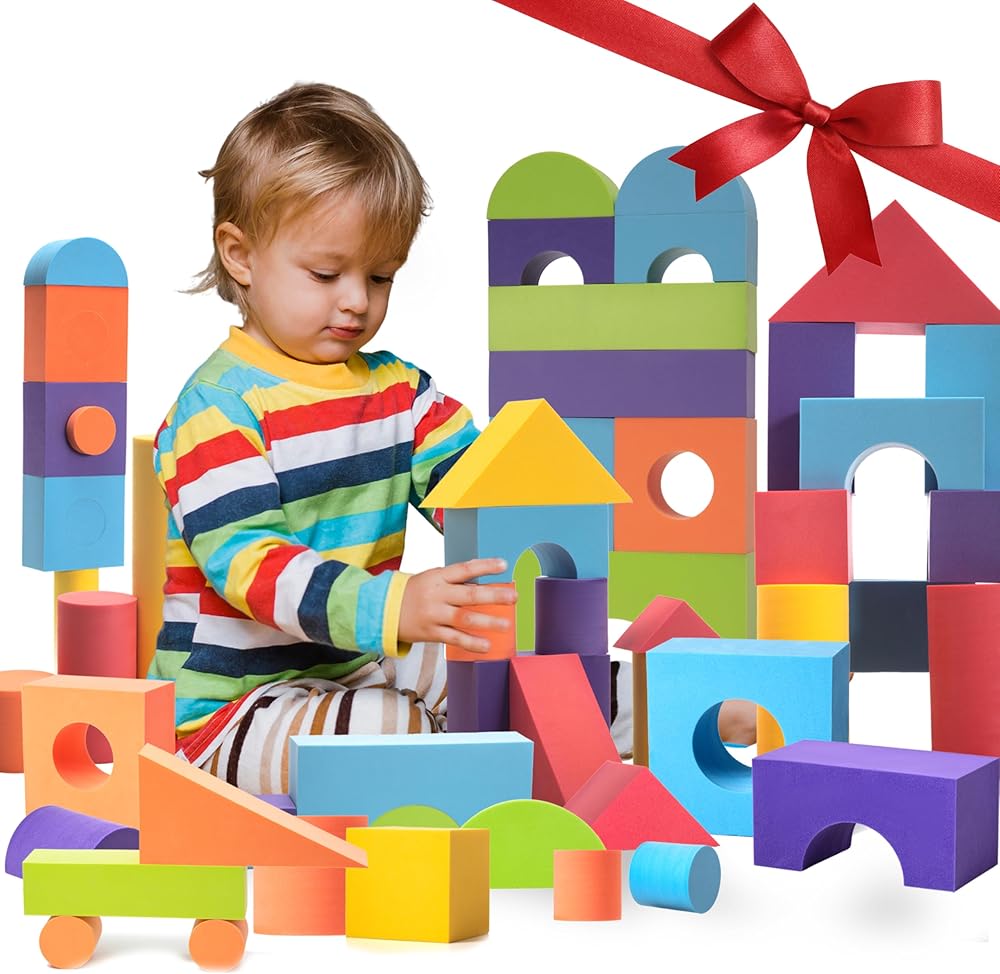 Spielspaß in XXL für kleine Entdecker mit Schaumstoff Bausteine