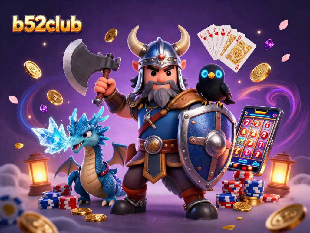 Spin the reels and win big at b52club with dynamic gambling characters and exciting game elements!