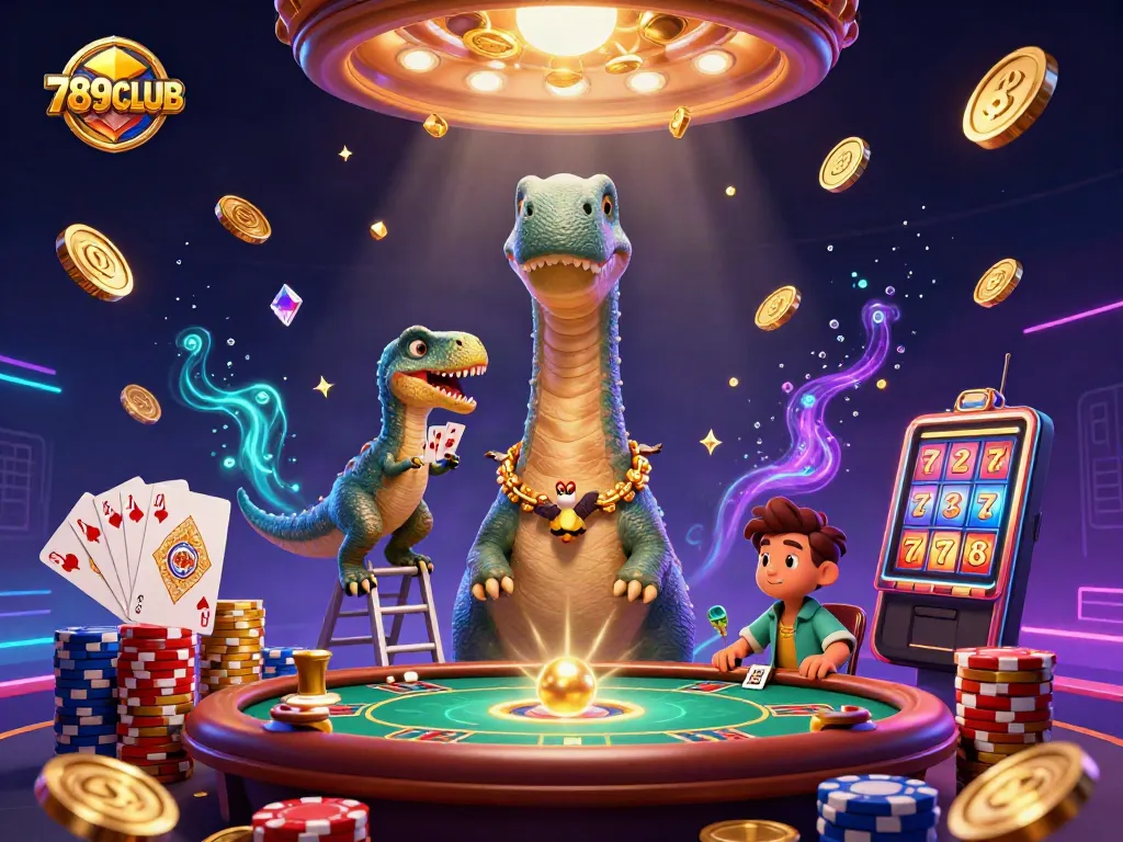 Experience thrilling action at 789CLUB with vibrant gaming elements and a unique atmosphere.