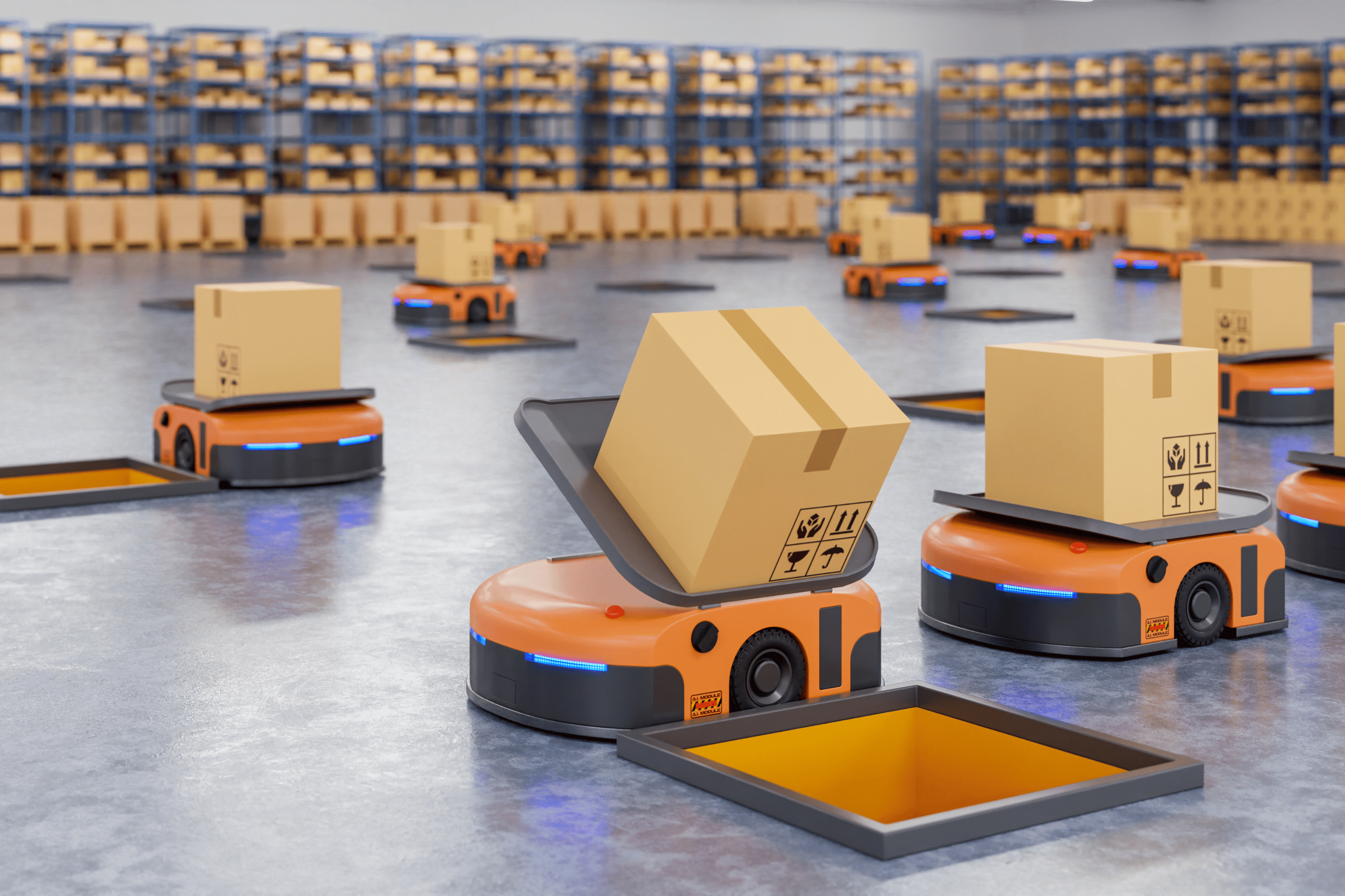 Optimierte AGV-Batterien für vielseitige Anwendungen in der automatisierten Logistik