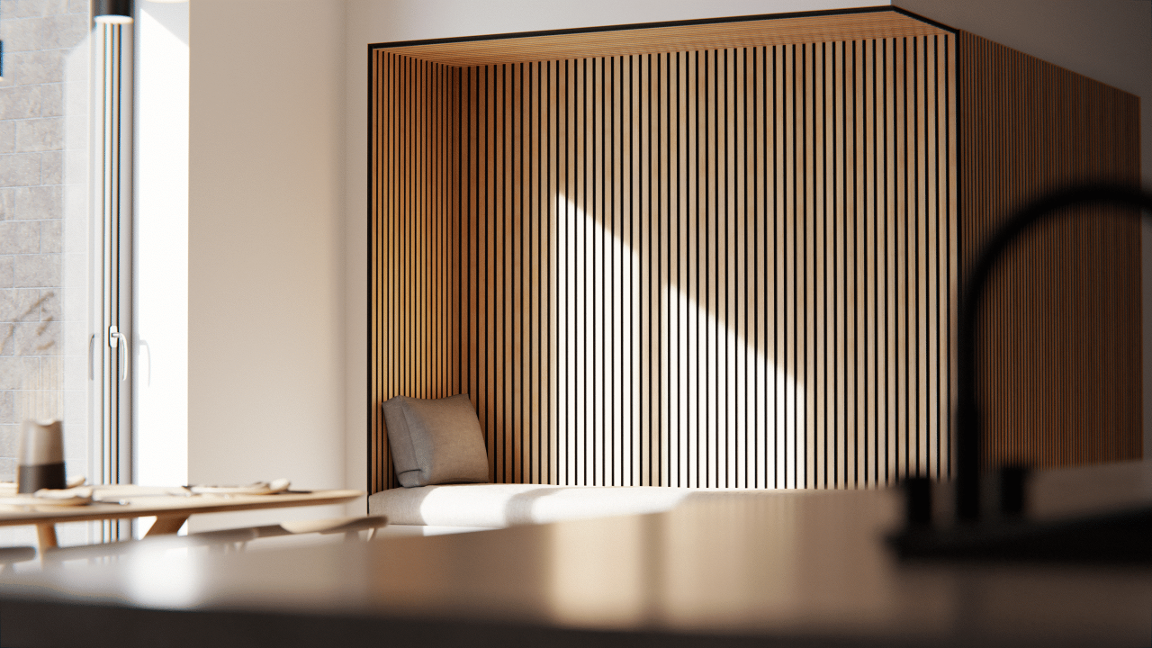 Home Sanctuary: Mehr Ruhe mit Deckenpaneele