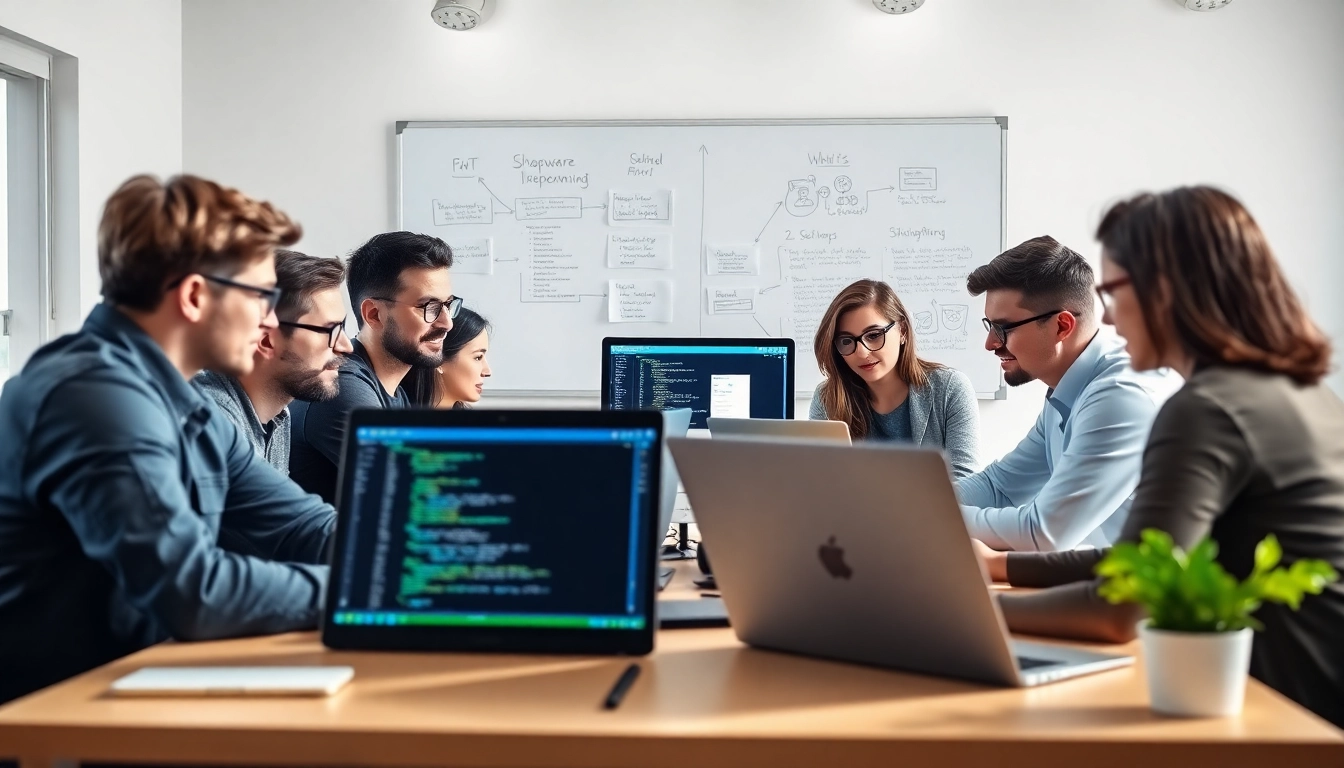 Effiziente Shopware Plugin Entwicklung in einem kreativem Teamwork-Setting.