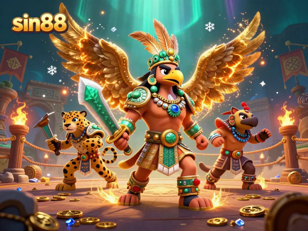 Experience winning thrills at sin88 with vibrant warriors and dynamic casino elements.