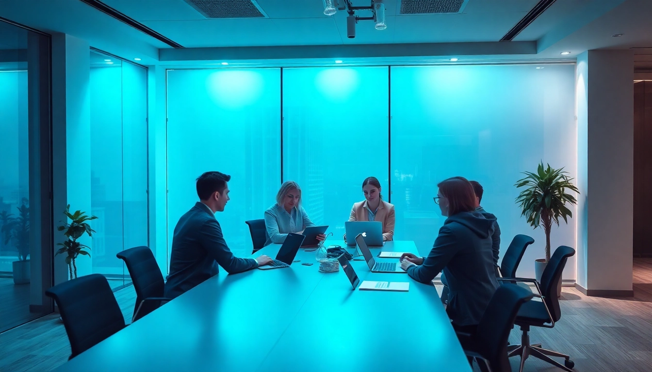 Team von Experten diskutiert Strategien zur besten Unternehmensberatung in einem modernen Büro.
