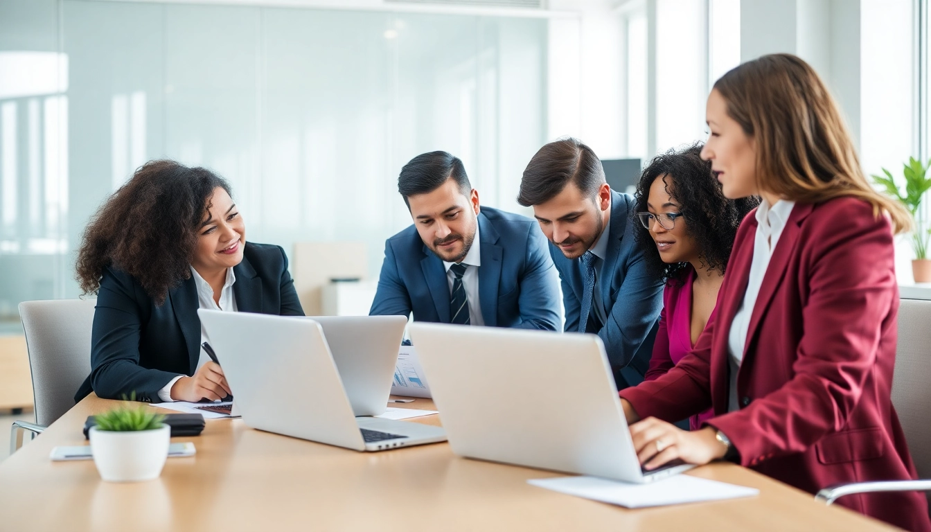 Consultants in a meeting analyzing business strategies during Unternehmensberatung.