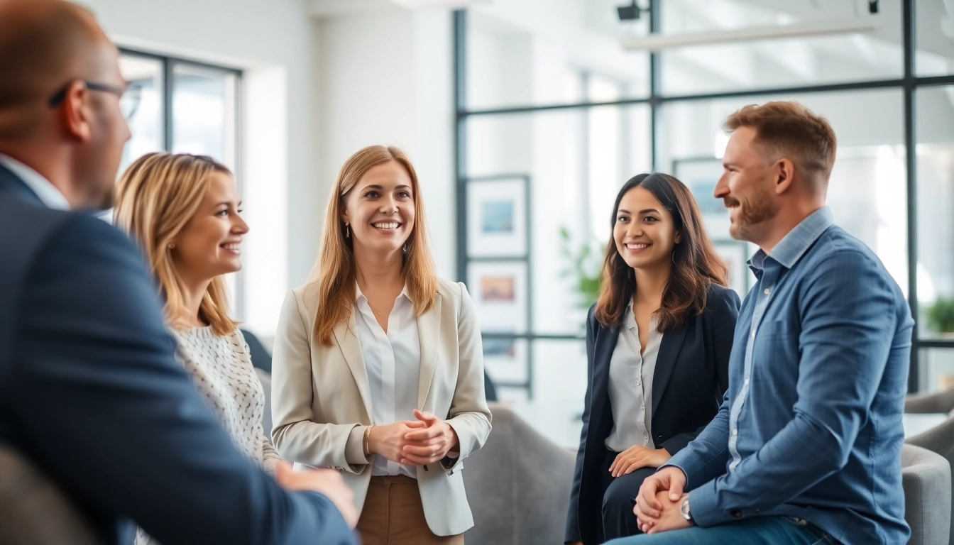 Immobilienmakler Frankfurt Riedberg berät Kunden in ansprechendem Büro mit professionellem Ambiente.