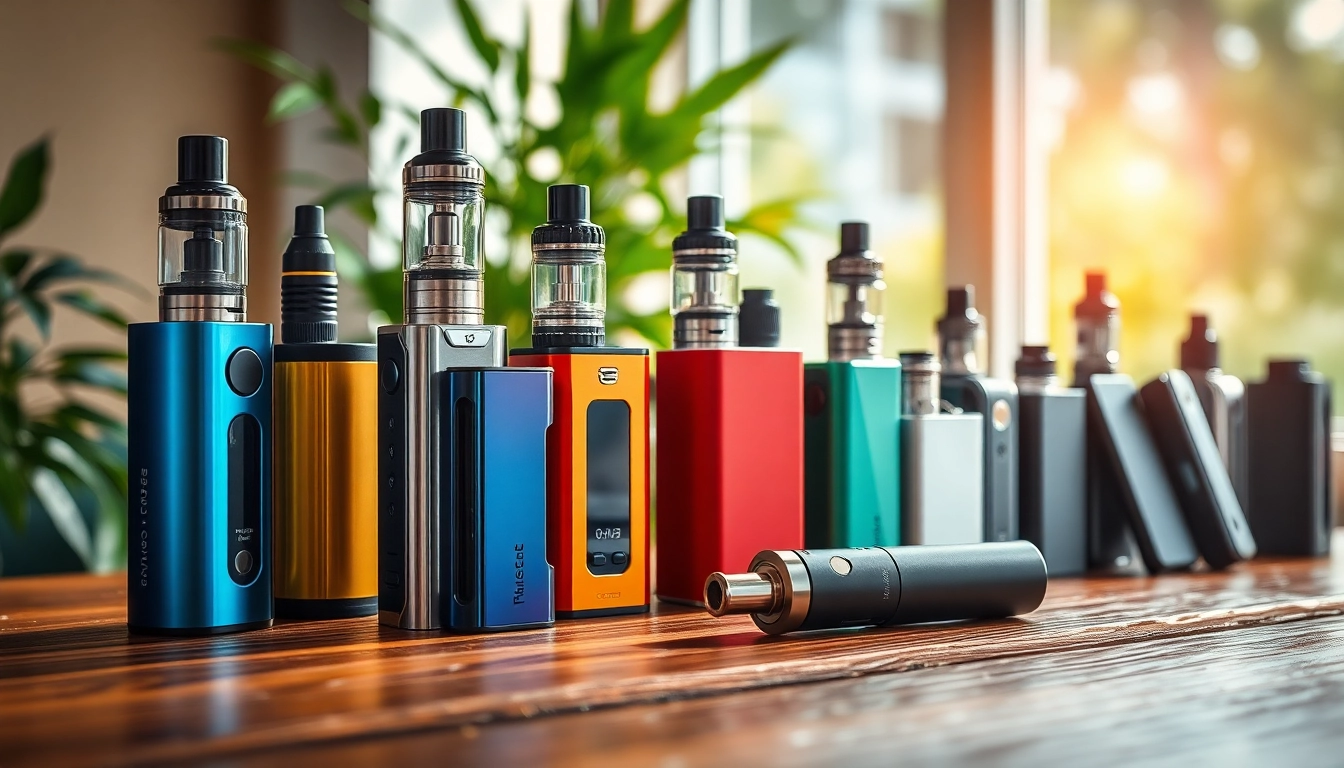Entdecken Sie die Vielfalt der hqd vape Modelle in einem modernen Ambiente.