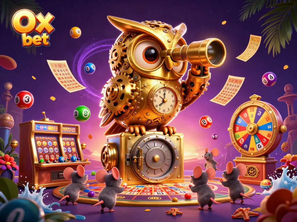 Experience excitement at Ox bet with dynamic casino illustrations and engaging gaming elements.