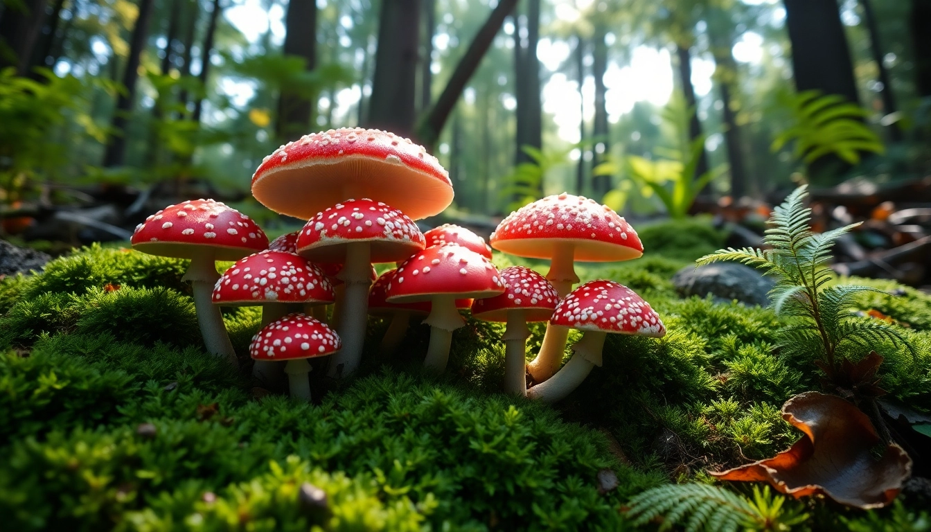 Amanita muscaria kaufen - Entdecken Sie die faszinierenden Fliegenpilze in der Natur.