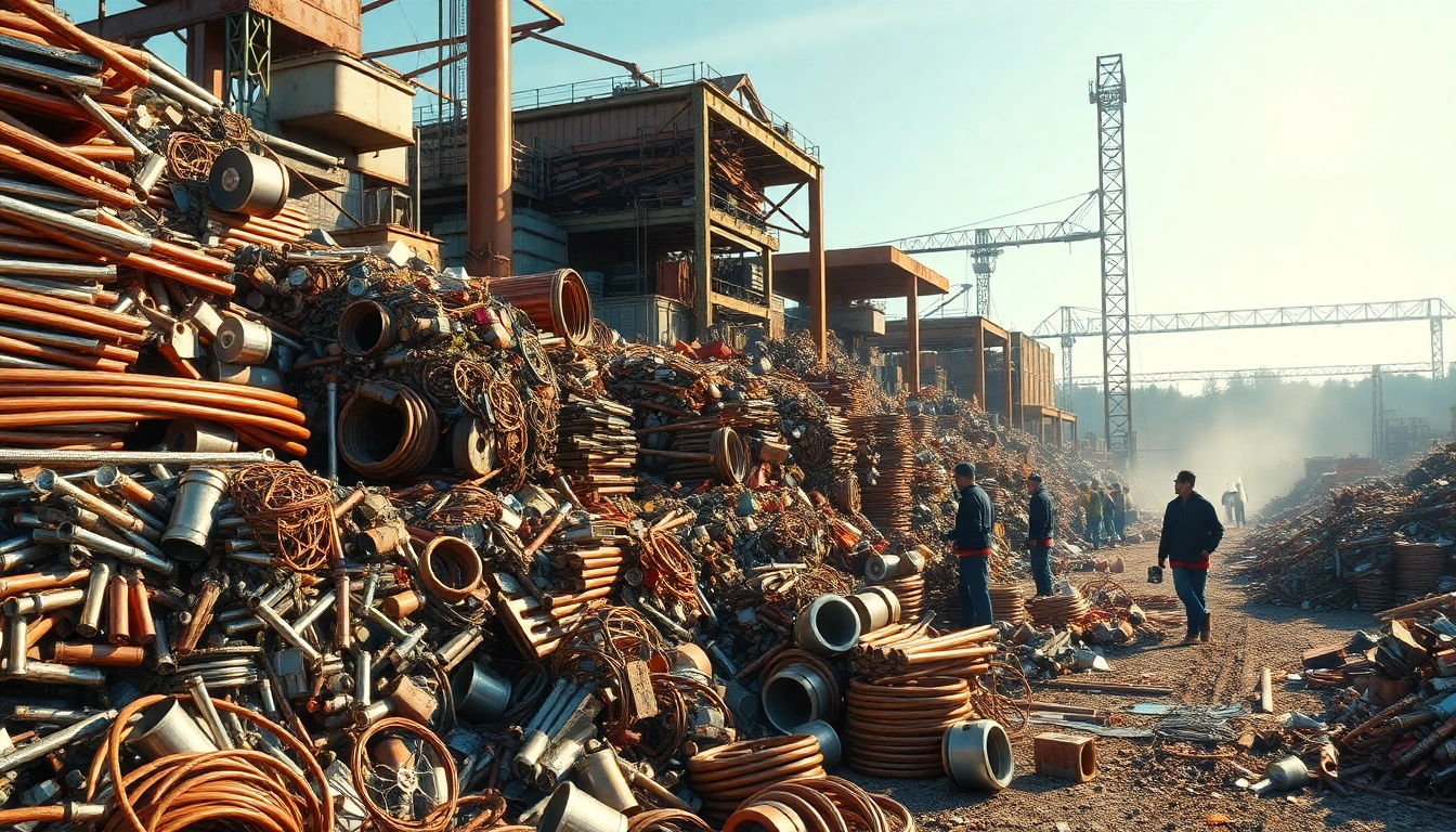 Discover the Schrottplatz Remscheid where scrap metals like copper and aluminum transform into cash.