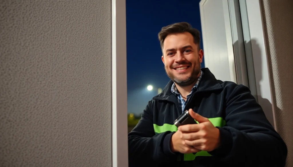Der Schlüsseldienst Bruchsal öffnet eine Tür fachmännisch und sicher.