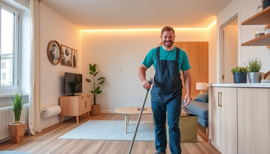 Professionelles Entrümpelung Wien Team bei der Arbeit, besenrein und sorgfältig.