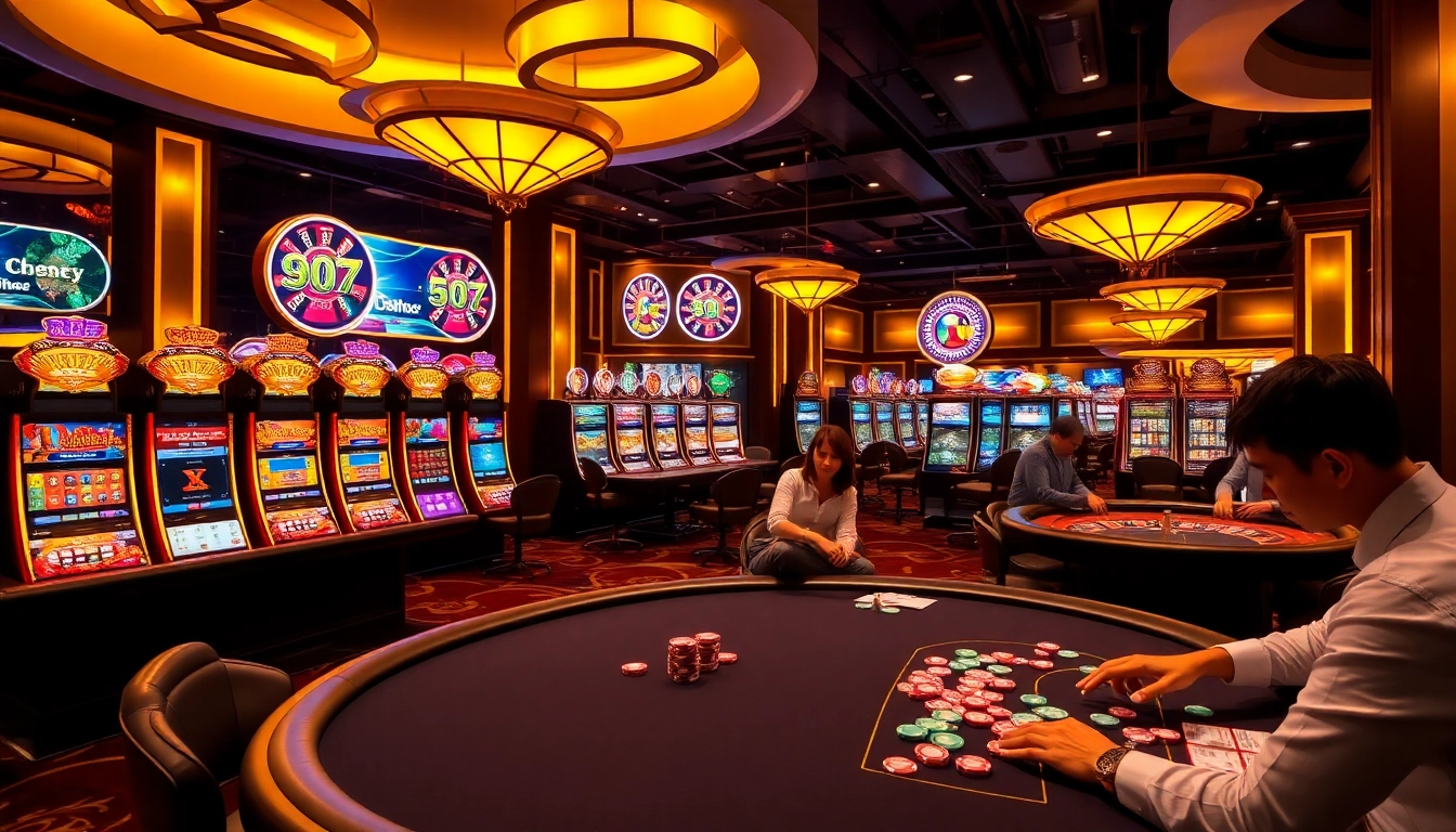 Experience the excitement of gambling at Trang chủ S8 with vibrant casino tables and thrilling gameplay.