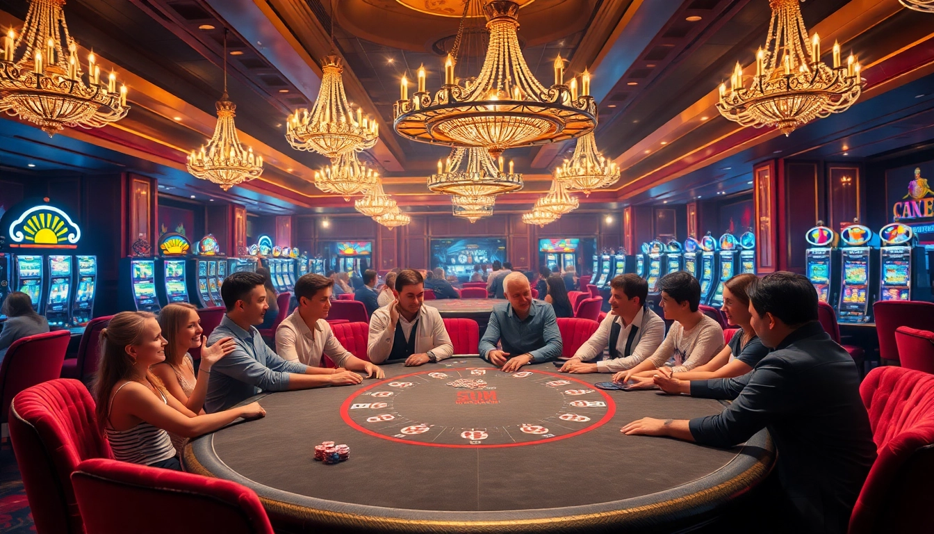 Experience the thrill of gambling with players at poker tables in a luxurious setting at https://topclub.website/.