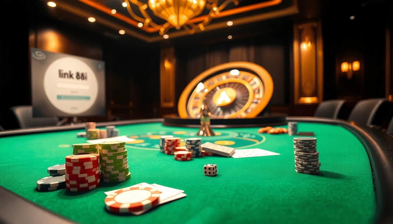 Experience the thrill of gaming at Casino 88i with vibrant tables and games.