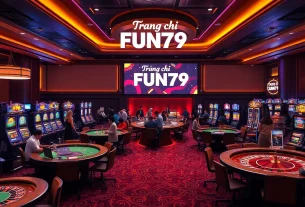 Experience the excitement of gambling at Trang chủ FUN79, featuring engaging casino games and vibrant atmosphere.