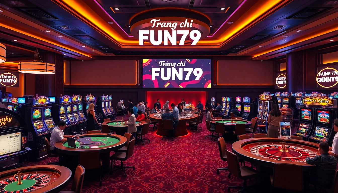 Experience the excitement of gambling at Trang chủ FUN79, featuring engaging casino games and vibrant atmosphere.