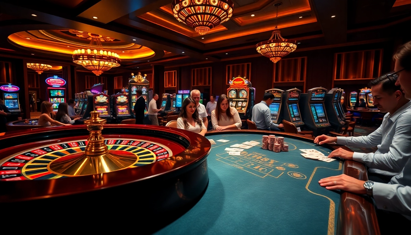 Experience thrilling gameplay at https://fun79.bio/ with a vibrant casino atmosphere of roulette and poker.