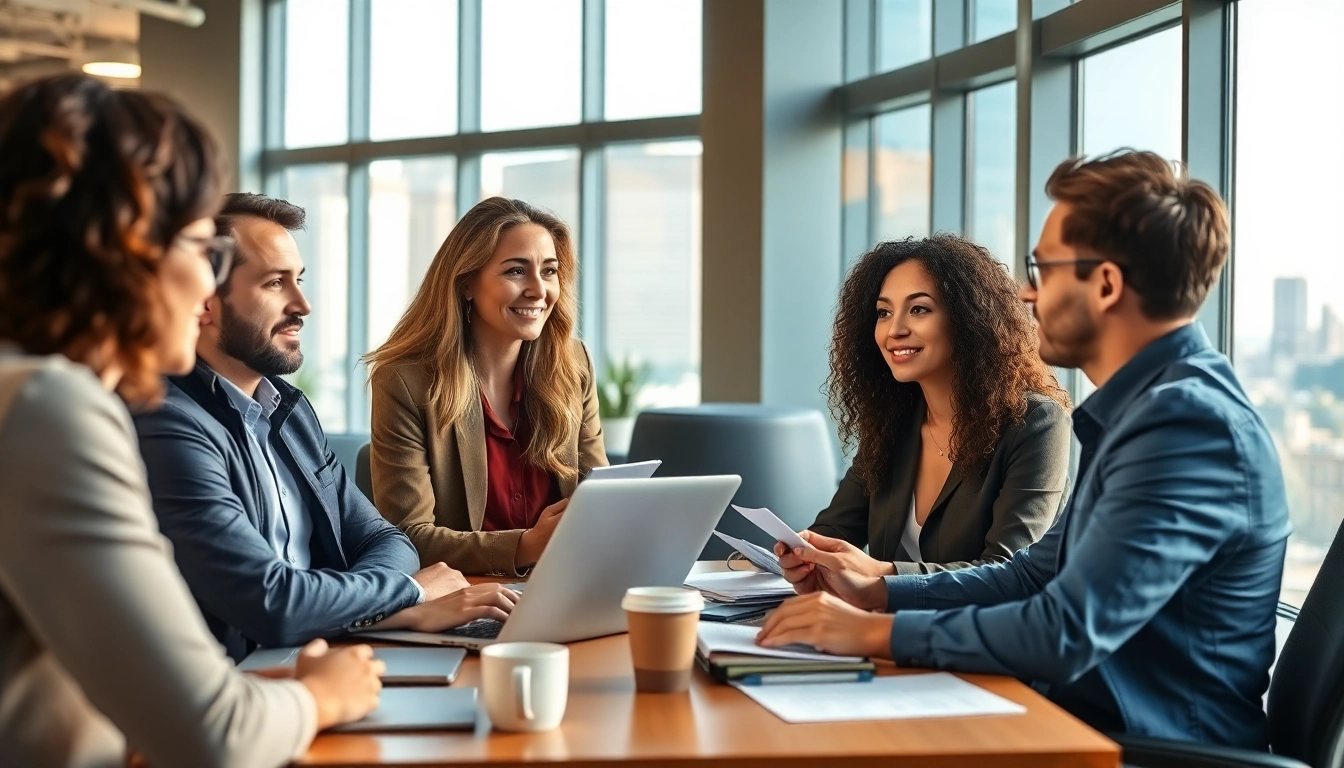 Headhunter Schweiz bewertet Kandidaten in einem modernen Büro mit natürlichem Licht.