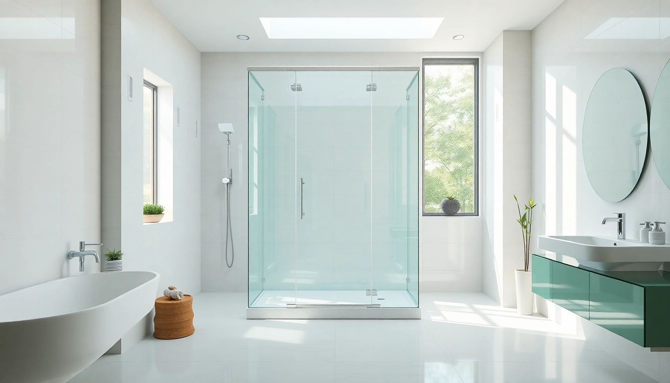 Genießen Sie das elegante Design der sonni Duschkabine 80x80 in einem modernen Badezimmer.