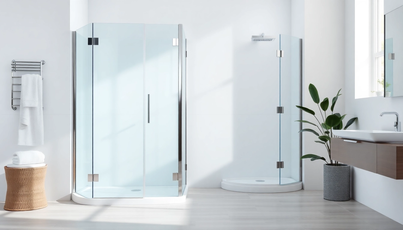 Erlebe die moderne sonni Duschkabine 80x80 in einem eleganten Badezimmer mit beruhigender Atmosphäre.