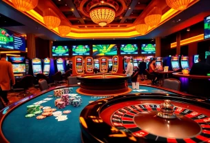 Gambling excitement at https://f168.sarl/ with dynamic poker games and vibrant casino ambiance.