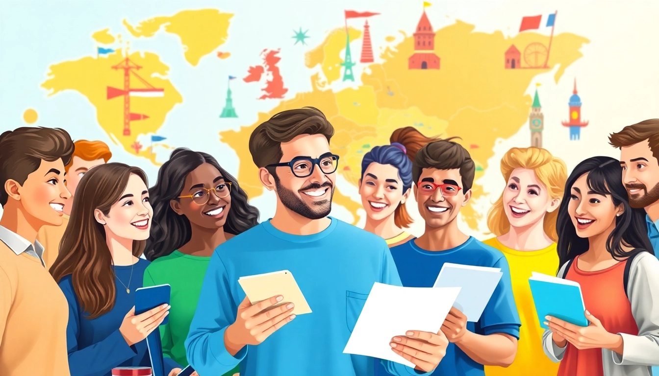 Teilnehmer am Europa Quiz zeigen ihre Begeisterung für europäische Kultur und Geschichte.